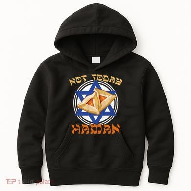 Not Today Haman  Kids Hoodie