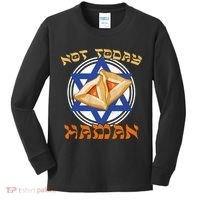 Not Today Haman  Kids Long Sleeve Shirt thumb 0