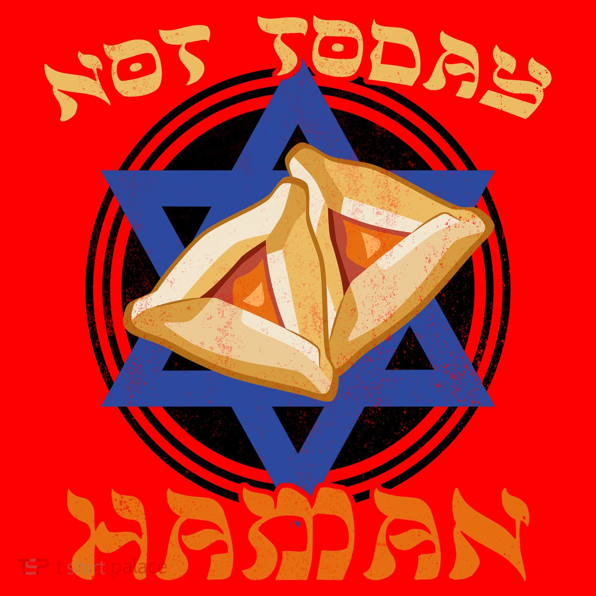 Not Today Haman  Santa Hat