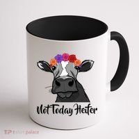 Not Today Heifer Coffee Mug thumb 1