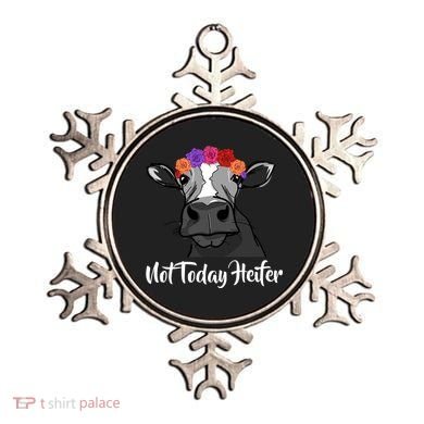 Not Today Heifer Ornament