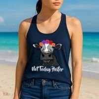 Not Today Heifer Women's Tank Top thumb 2