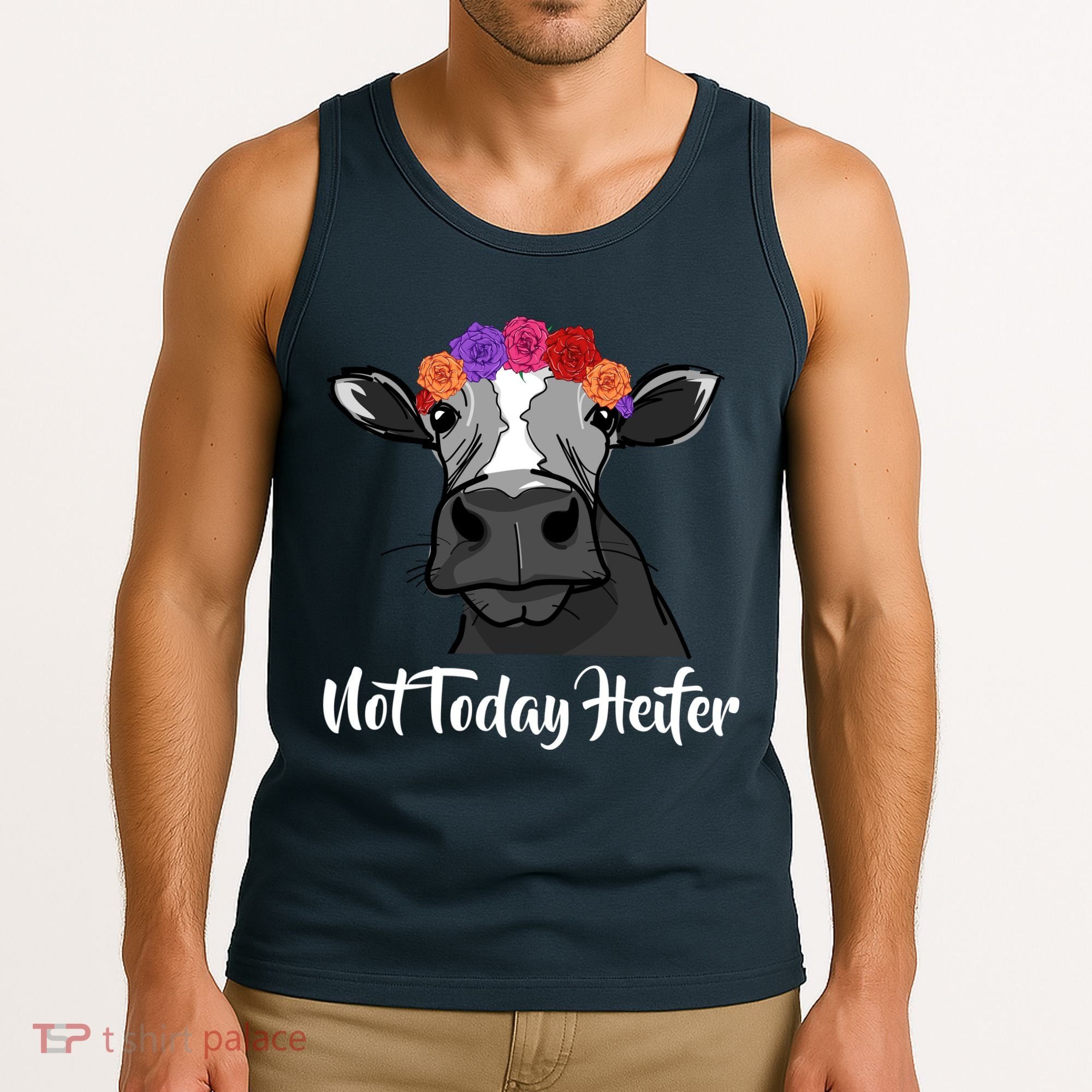 Not Today Heifer Tank Top