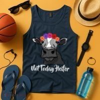 Not Today Heifer Tank Top thumb 4