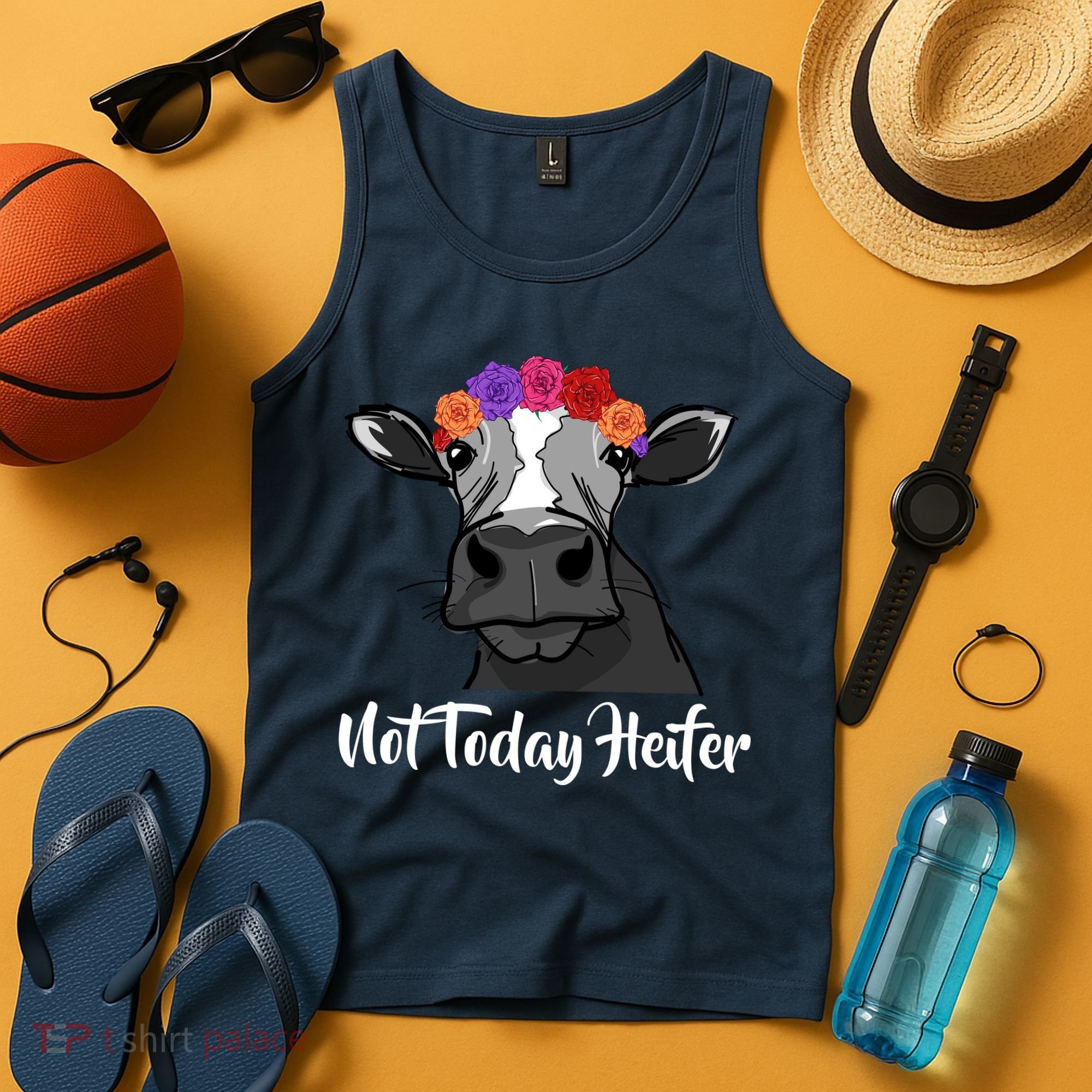 Not Today Heifer Tank Top