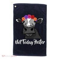 Not Today Heifer Golf Towel thumb 0
