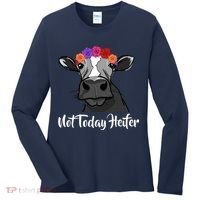 Not Today Heifer Women's Long Sleeve Shirt thumb 0
