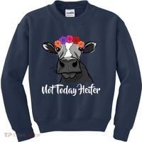 Not Today Heifer Kids Sweatshirt thumb 0