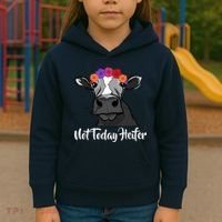 Not Today Heifer Kids Hoodie thumb 3