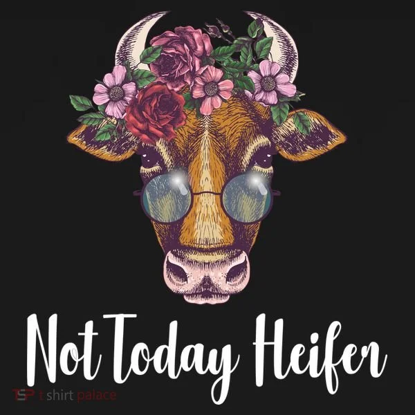 Not Today Heifer Funny Sweatshirt