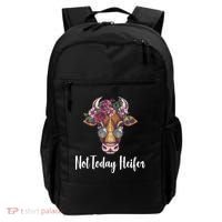 Not Today Heifer Funny Backpack thumb 0