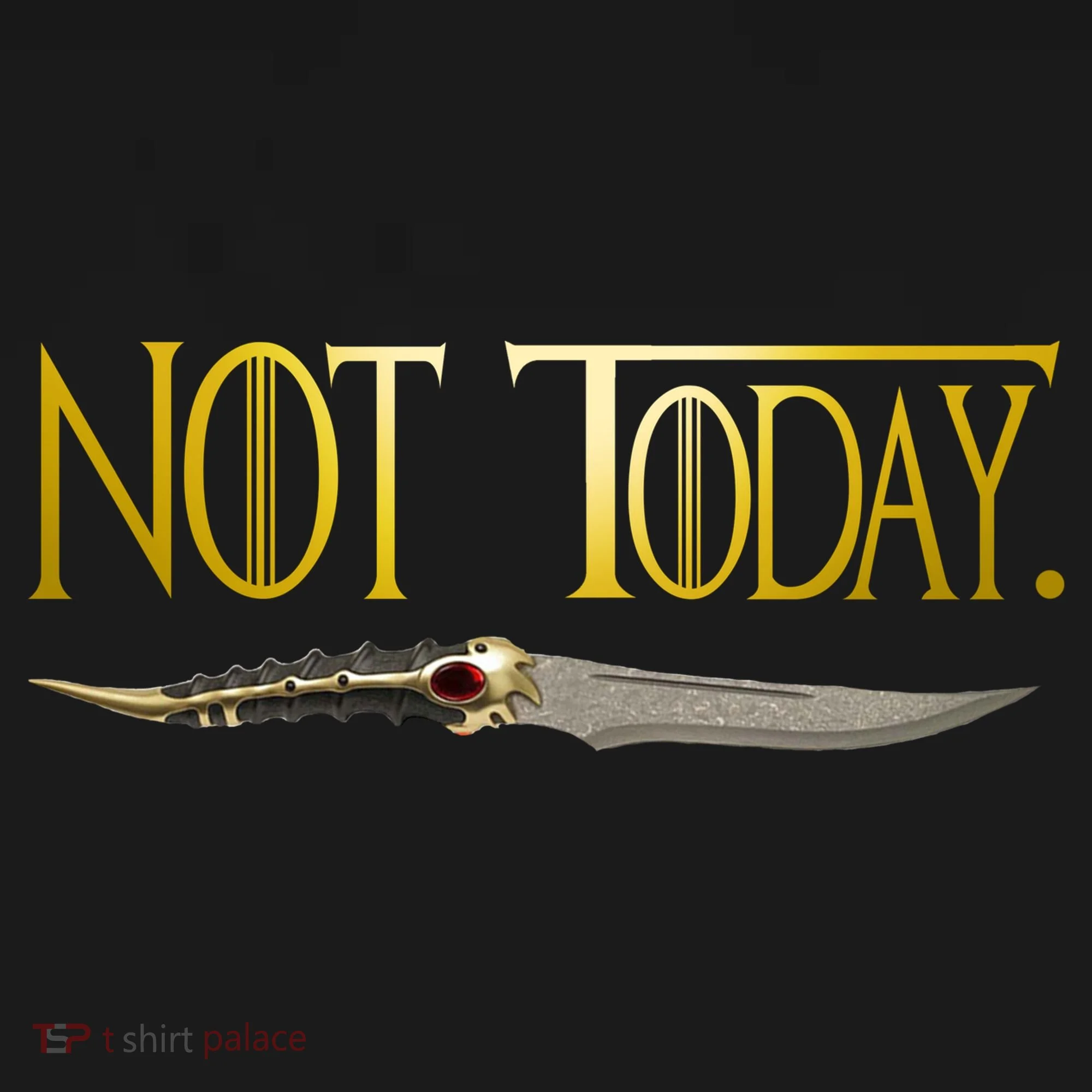 Not Today Limited Edition Doggie Tank