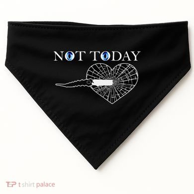 Not Today Night King Slayer USA-Made Doggie Bandana