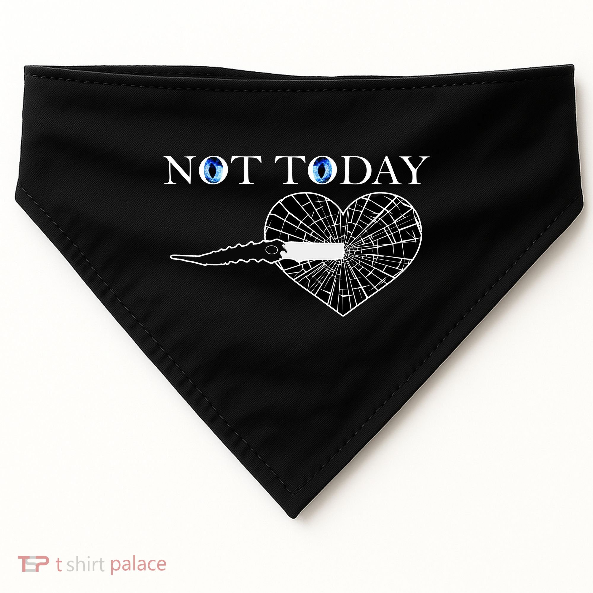 Not Today Night King Slayer USA-Made Doggie Bandana