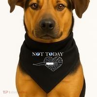 Not Today Night King Slayer USA-Made Doggie Bandana thumb 1