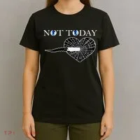 Not Today Night King Slayer T-Shirt thumb 4