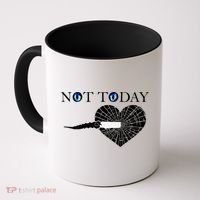 Not Today Night King Slayer Coffee Mug thumb 0