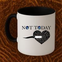 Not Today Night King Slayer Coffee Mug thumb 2