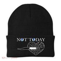 Not Today Night King Slayer Beanie thumb 0