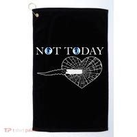 Not Today Night King Slayer Golf Towel thumb 0