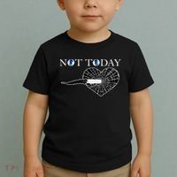 Not Today Night King Slayer Toddler T-Shirt thumb 2