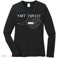 Not Today Night King Slayer Women's Long Sleeve Shirt thumb 0