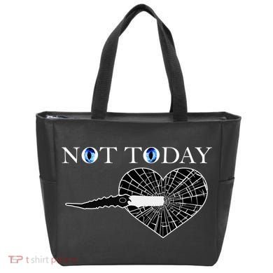 Not Today Night King Slayer Tote Bag