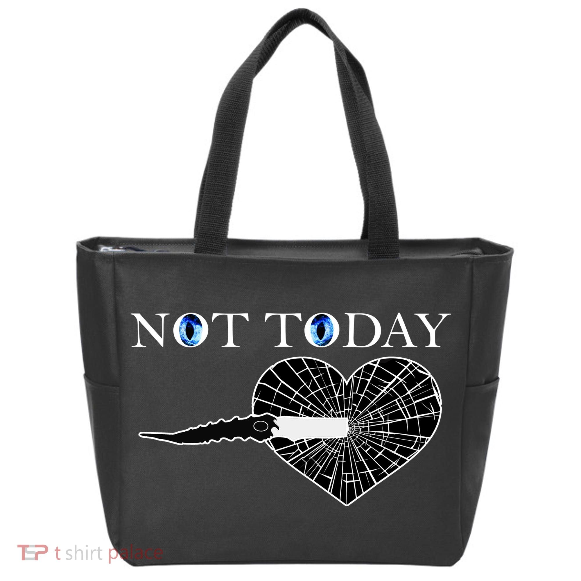 Not Today Night King Slayer Tote Bag