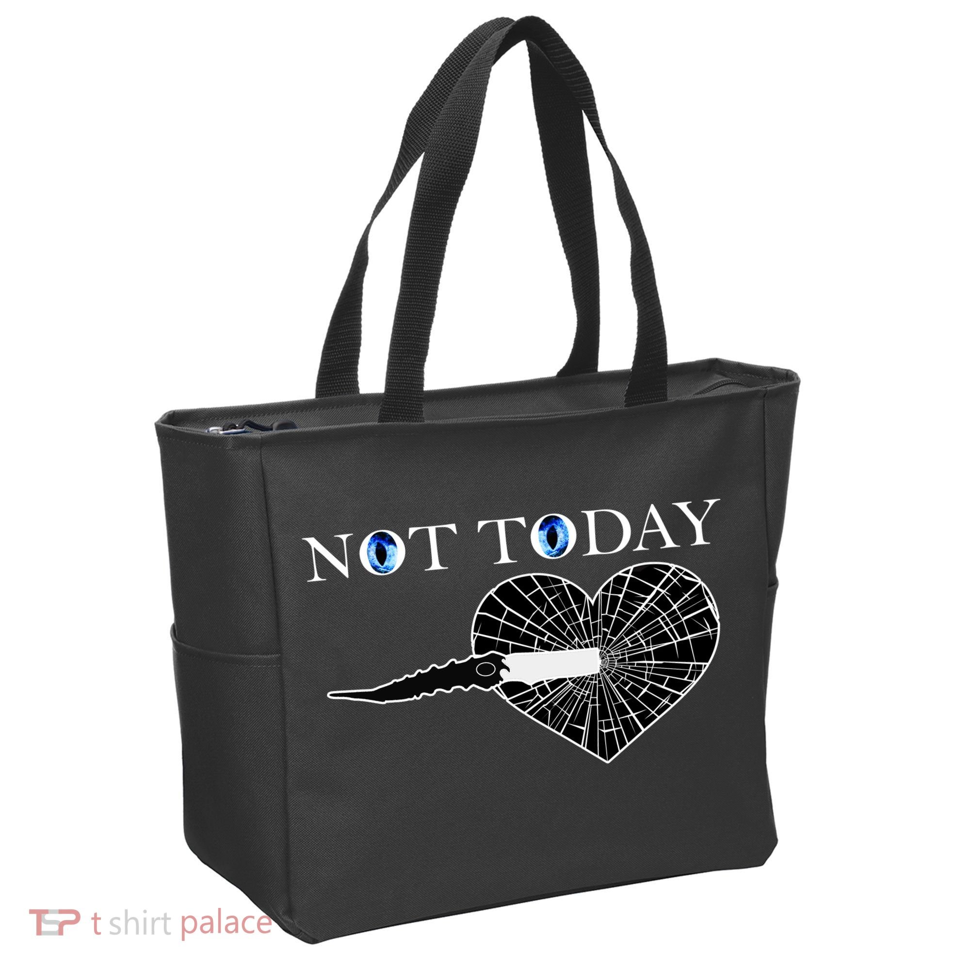 Not Today Night King Slayer Tote Bag