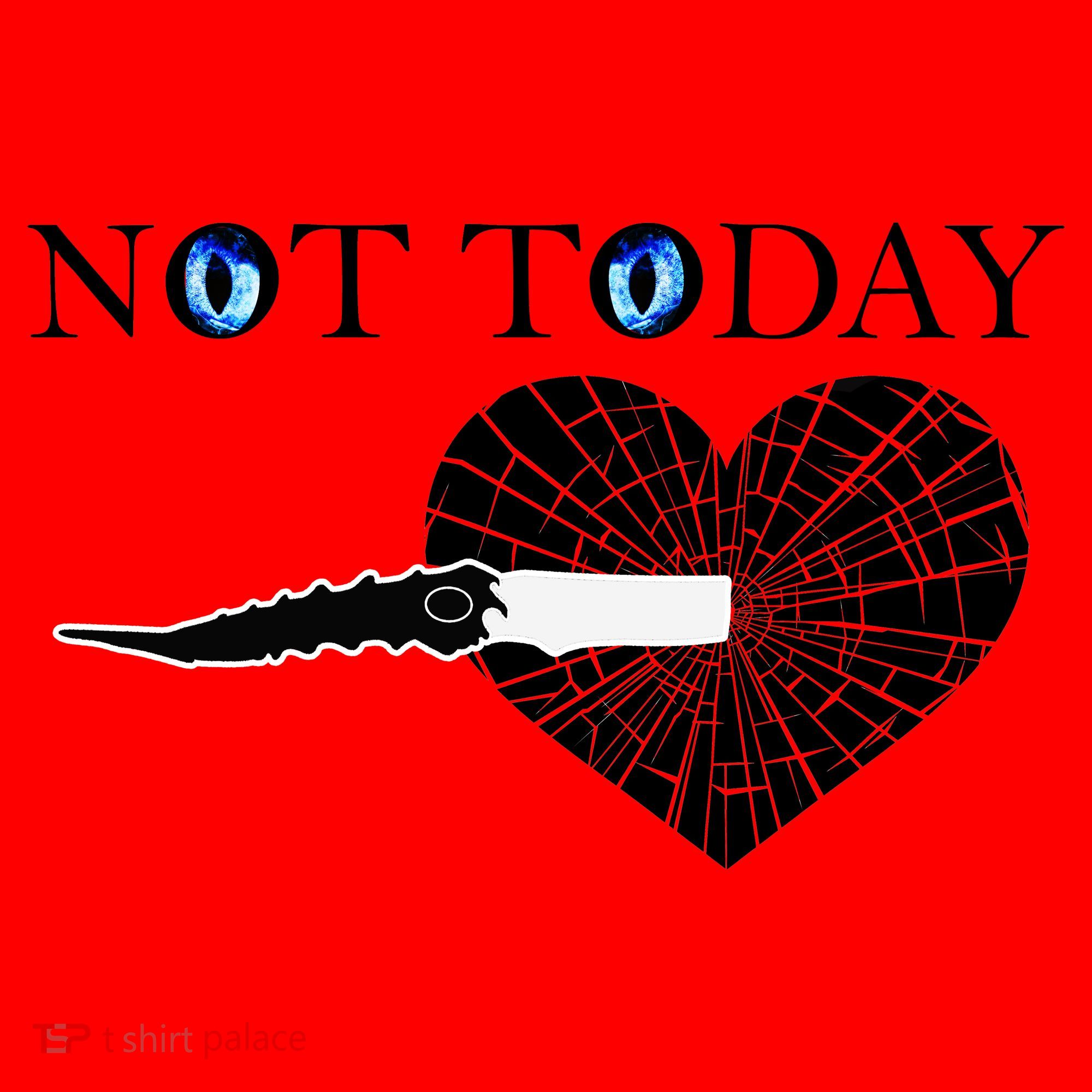 Not Today Night King Slayer Santa Hat