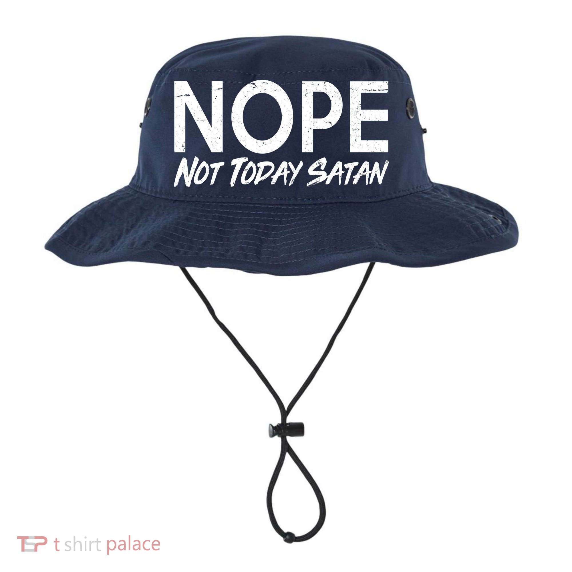 Not Today Satan Bucket Hat