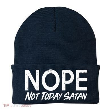 Not Today Satan Beanie