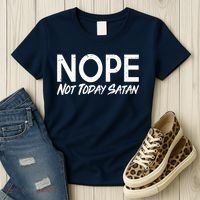 Not Today Satan Women's T-Shirt thumb 3