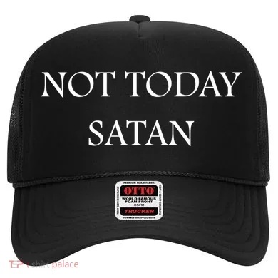 Not Today Satan Funny Devil Hat