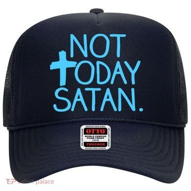 Not Today Satan Jesus Cross Hat