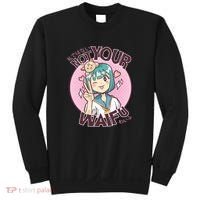 Not Your Waifu Anime Sweatshirt thumb 0