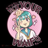 Not Your Waifu Anime Coffee Mug thumb 5