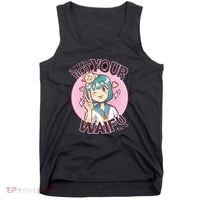 Not Your Waifu Anime Tank Top thumb 0