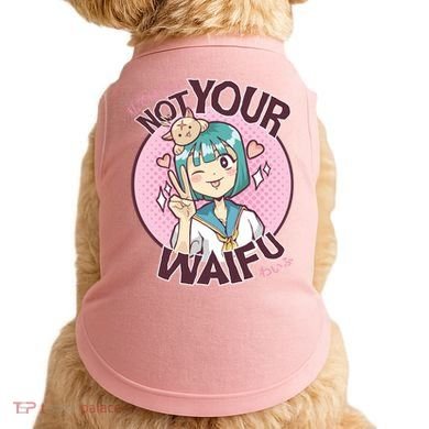 Not Your Waifu Anime Doggie Tank