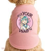 Not Your Waifu Anime Doggie Tank thumb 0