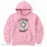 Not Your Waifu Anime Hoodie thumb 0