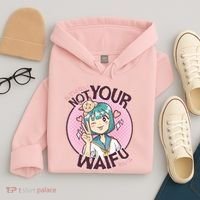 Not Your Waifu Anime Hoodie thumb 4