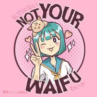 Not Your Waifu Anime Toddler Hoodie thumb 2