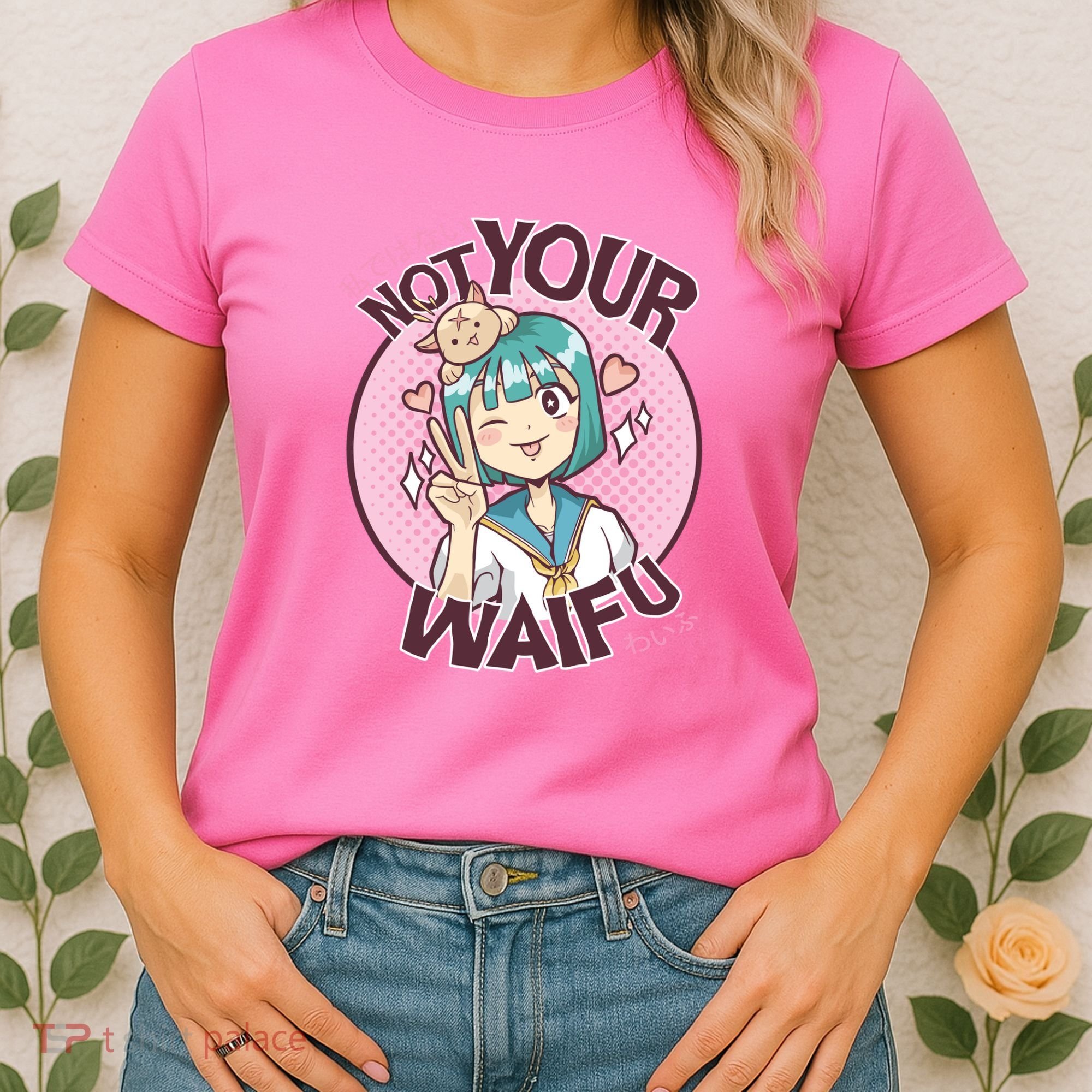 Not Your Waifu Anime Women's T-Shirt