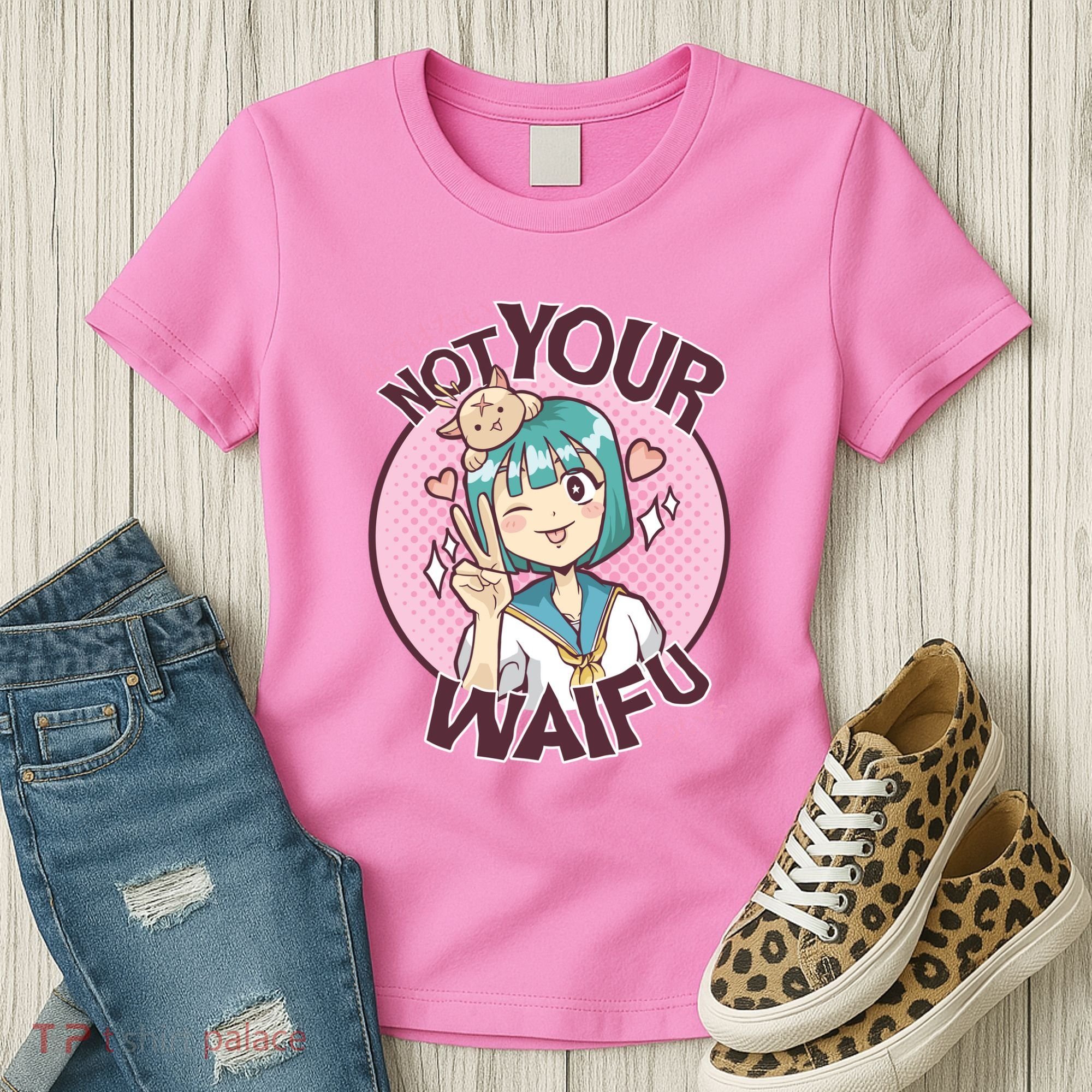 Not Your Waifu Anime Women's T-Shirt