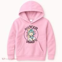 Not Your Waifu Anime Kids Hoodie thumb 0