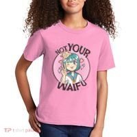 Not Your Waifu Anime Kids T-Shirt thumb 2