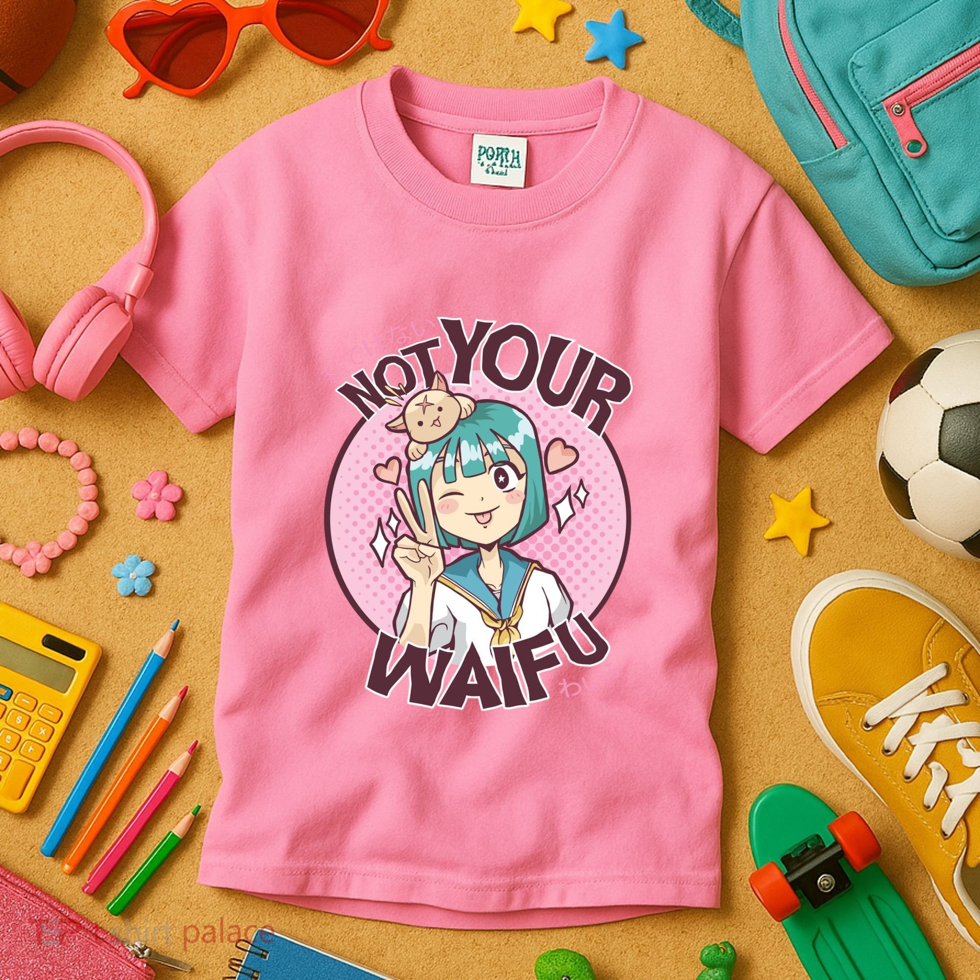 Not Your Waifu Anime Kids T-Shirt