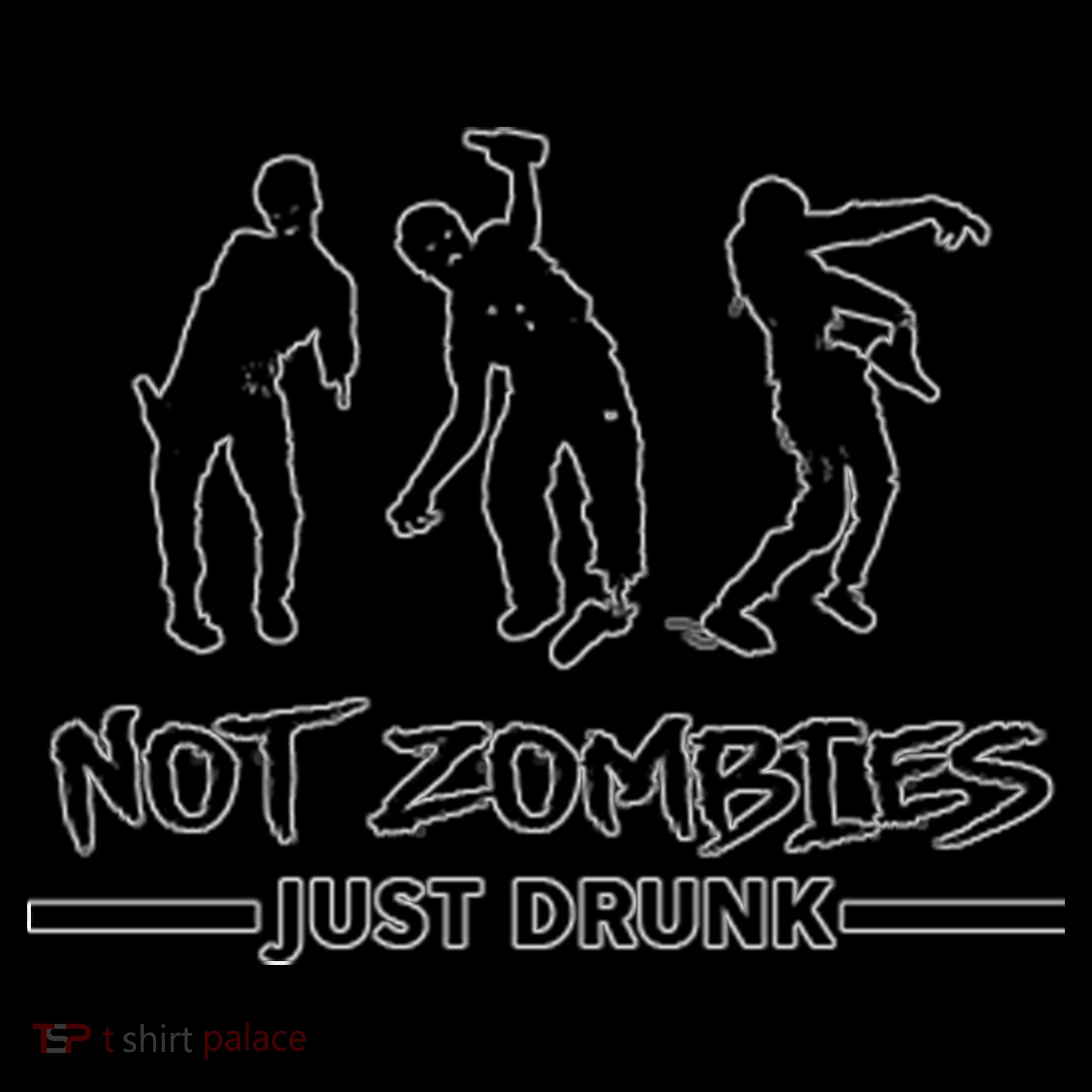 Not Zombies Just Drunk Apron