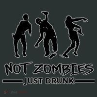 Not Zombies Just Drunk Kids Hoodie thumb 5